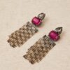 Pendientes Uma Fucsia LATIDO