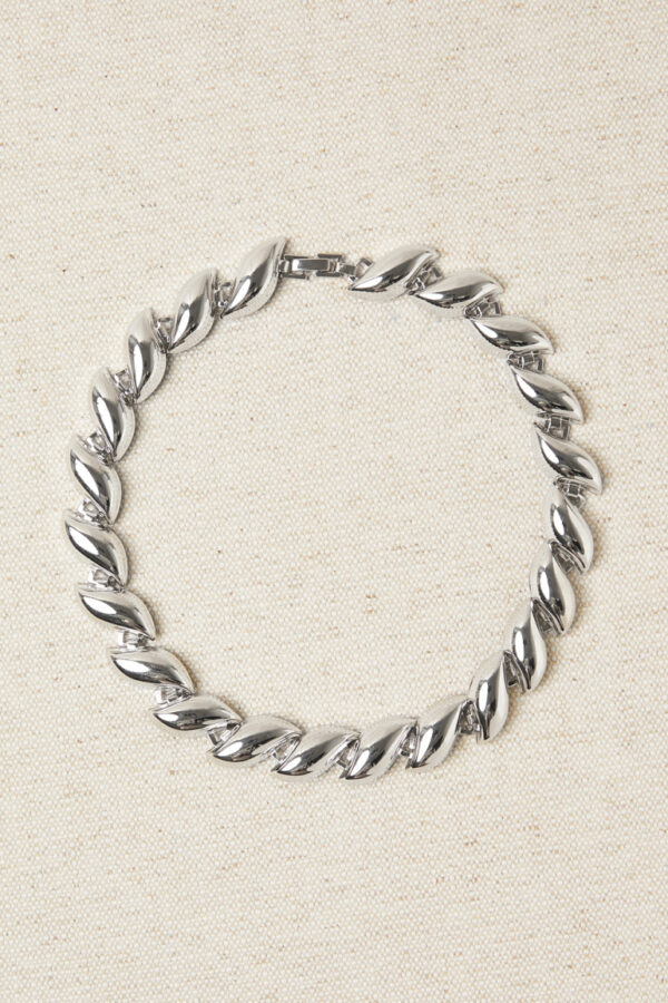 Collar Ondas Plata