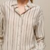 Camisa de Lino Rayada - Imagen 2