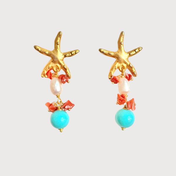 Pendientes Estrella de Mar