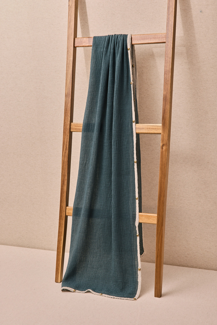 Fular con Borde Bordado - Imagen 2