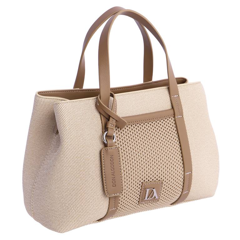 Bolso de mano Nassa beige - Imagen 2