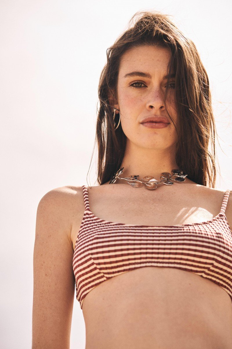 Collar Hojas Labradas Plateado - Imagen 2